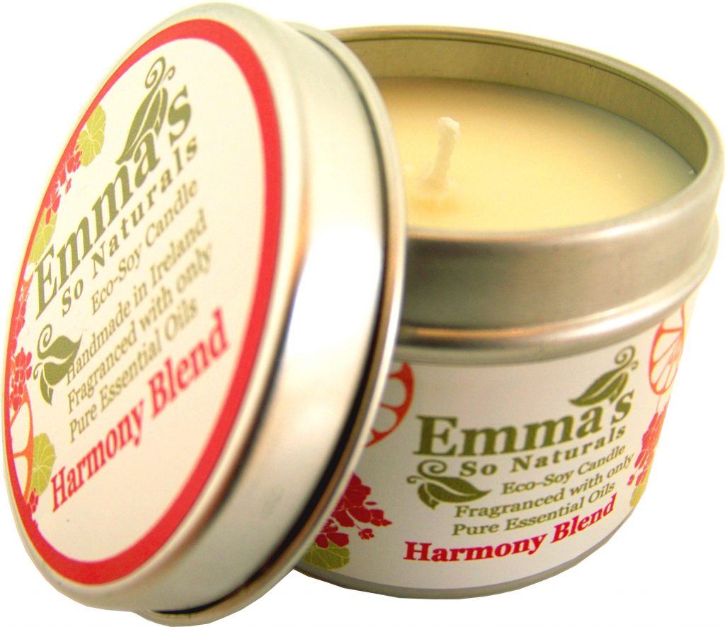 Essential OIls Emma's So Natural Harmony Candle Chemical Free